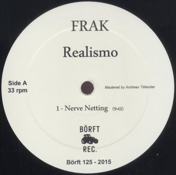 Frak - Realismo | Börft Records (Börft 125) - main