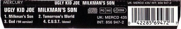 Ugly Kid Joe - Milkman's Son | Mercury (856 947-2) - 4