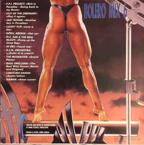 Various - Bolero Mix 6 | Blanco Y Negro (MXLP-243) - 2