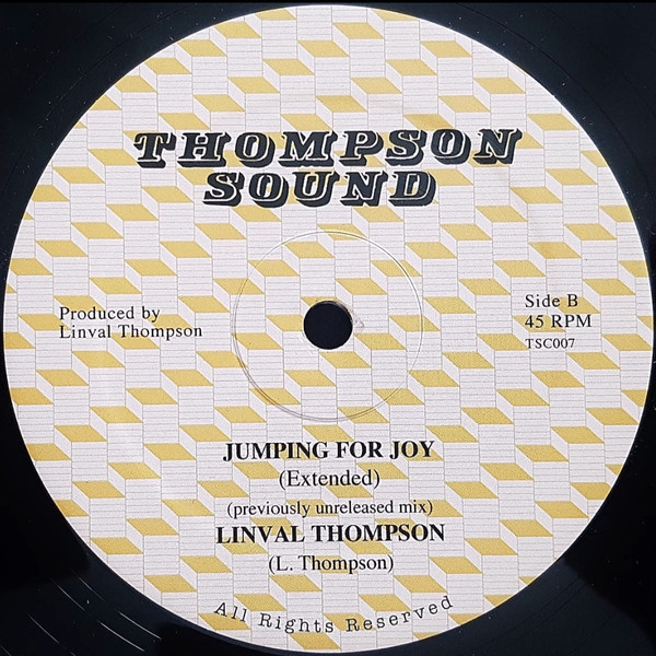 Freddie McKay / Linval Thompson - Lonely Man / Jump For Joy | Thompson Sound Cantabria (TSC007) - 2 Freddie McKay / Linval Thompson - Lonely Man / Jump For Joy | Thompson Sound Cantabria (TSC007) - 2