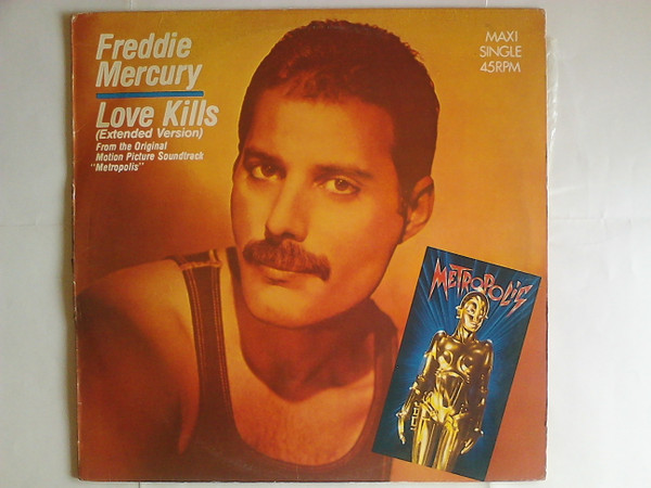 Freddie Mercury - Love Kills | CBS (A 12.4735) - main