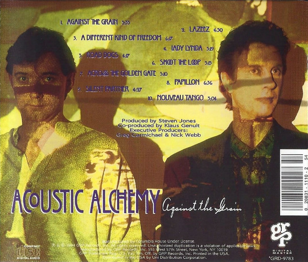 Acoustic Alchemy - Against The Grain | GRP (GRD-9783) - 2 Acoustic Alchemy - Against The Grain | GRP (GRD-9783) - 2