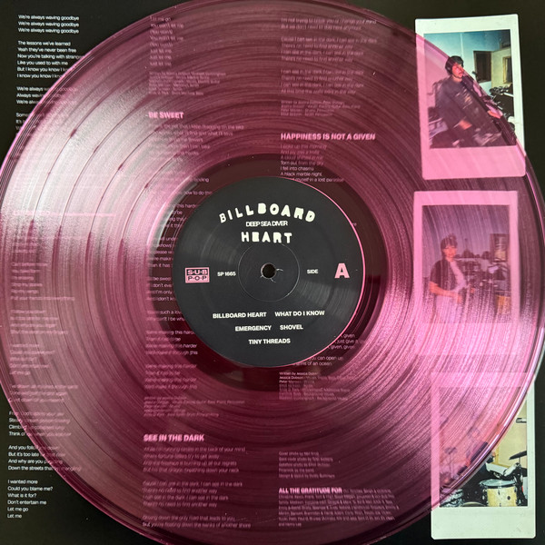Deep Sea Diver - Billboard Heart | Sub Pop (SP1665) - 4 Deep Sea Diver - Billboard Heart | Sub Pop (SP1665) - 4