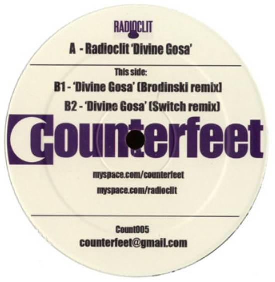 Radioclit - Divine Gosa | Counterfeet (COUNT005) - main
