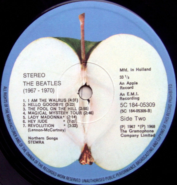 The Beatles - 1967-1970 | Apple Records (5C 184-05 309/10) - 4 The Beatles - 1967-1970 | Apple Records (5C 184-05 309/10) - 4