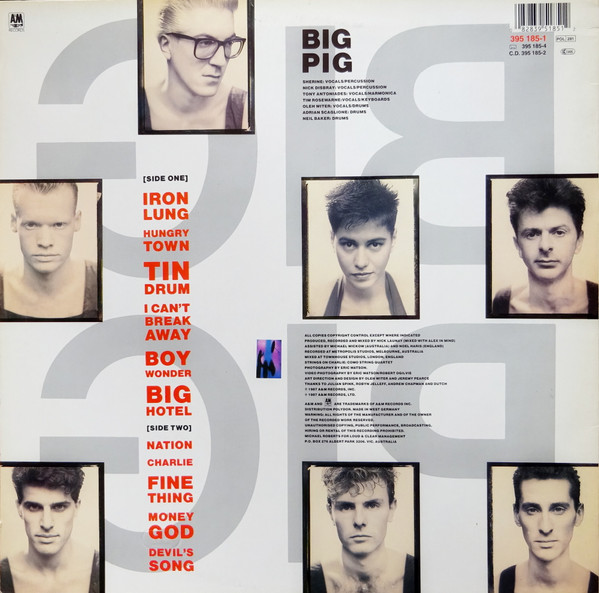 Big Pig - Bonk | A&M Records (395 185-1) - 2 Big Pig - Bonk | A&M Records (395 185-1) - 2