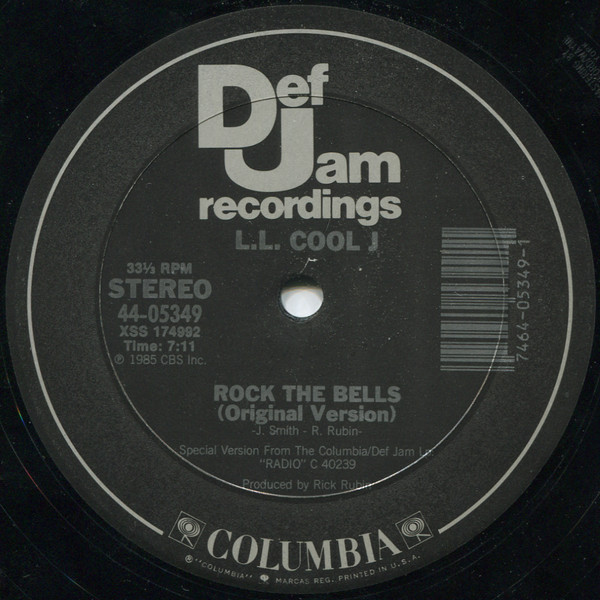 LL Cool J - Rock The Bells | Def Jam Recordings (44-05349) - 2