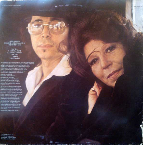 Gato Barbieri - Chapter Four: Alive In New York | Impulse! (3C 064-96706) - 2