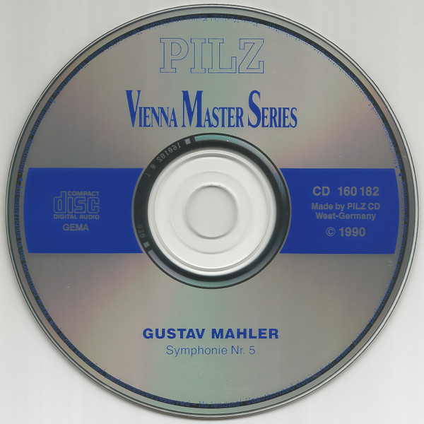 Simfonični Orkester RTV Ljubljana , Anton Nanut - Gustav Mahler Symphonie Nr. 5 | Pilz (CD 160 182) - 3