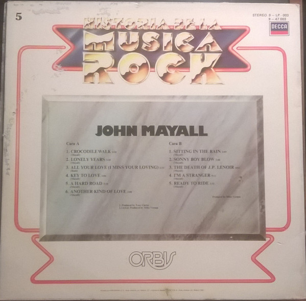 John Mayall - John Mayall | Decca (9-LP-003) - 2 John Mayall - John Mayall | Decca (9-LP-003) - 2