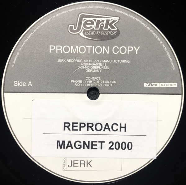 Reproach - Magnet 2000 | Jerk Records (JERK 97 05-12)