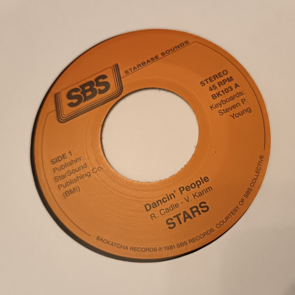 Stars - Dancin’ People | Backatcha Records (BK 103)