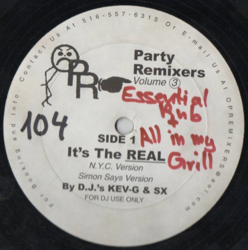 DJ Kev G & S.X. - Party Remixers Volume 3 | OPR (OPR 3)