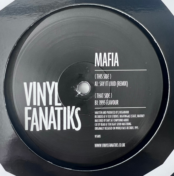 Mafia - Say It Loud (Remix) / 1995 Flavour | Vinyl Fanatiks (VFS085) - main Mafia - Say It Loud (Remix) / 1995 Flavour | Vinyl Fanatiks (VFS085) - main