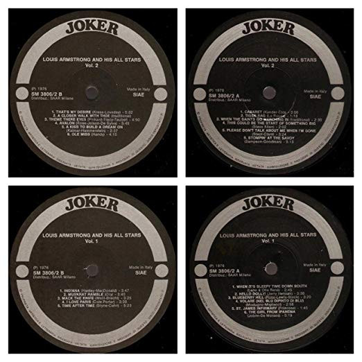 Louis Armstrong And His All-Stars - Louis Armstrong And His All-Stars | Joker (SM 3806/2) - 2
