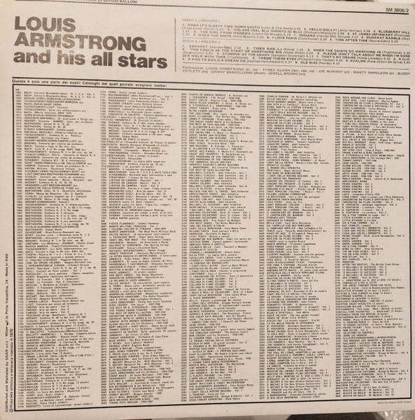 Louis Armstrong And His All-Stars - Louis Armstrong And His All-Stars | Joker (SM 3806/2) - 4