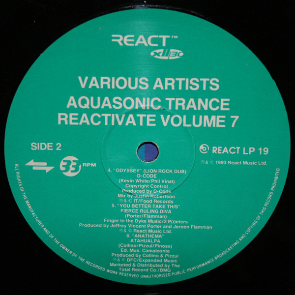 Reactivate 7 - Aquasonic Trance