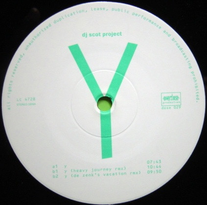 DJ Scot Project - Y | Overdose (DOSE 029) - 3