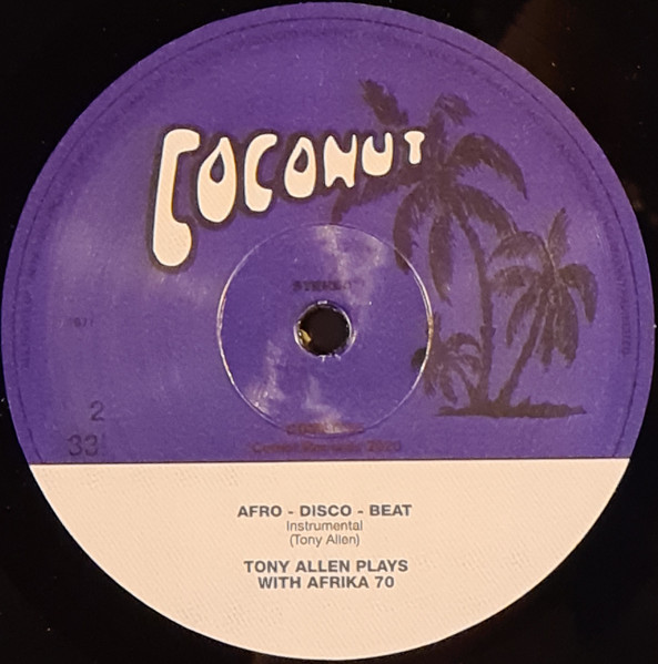 Tony Allen Plays With Africa 70 - Progress | Coconut (COMET095) - 4 Tony Allen Plays With Africa 70 - Progress | Coconut (COMET095) - 4