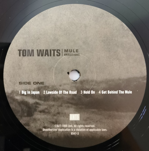 Tom Waits - Mule Variations | Anti- (6547-3) - 3