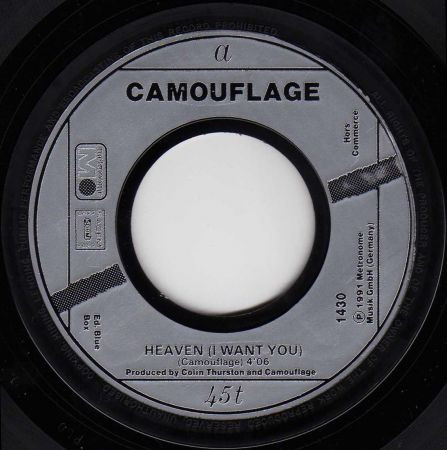 Camouflage - Heaven (I Want You) | Metronome (1430) - 3