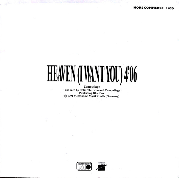 Camouflage - Heaven (I Want You) | Metronome (1430) - 2