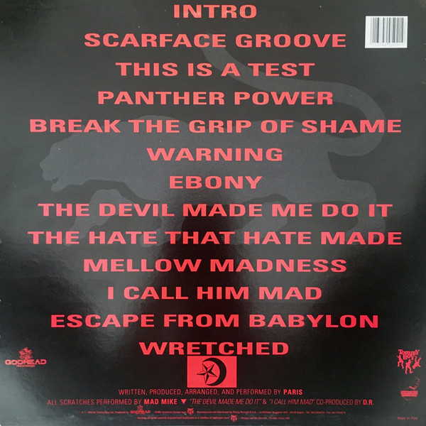 Paris - The Devil Made Me Do It | Godhead (GOD 002 LP) - 2 Paris - The Devil Made Me Do It | Godhead (GOD 002 LP) - 2