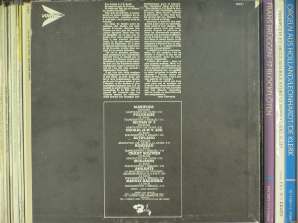 Los Chacos - Volume 4 - Des Andes À J.S. Bach | Barclay (40051) - 3 Los Chacos - Volume 4 - Des Andes À J.S. Bach | Barclay (40051) - 3