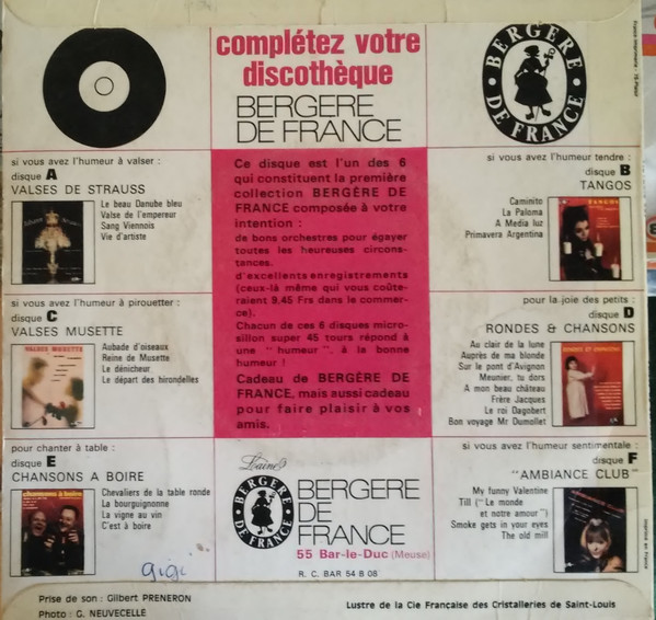 Johann Von Ritter , Johann Strauss Jr. - Le Beau Danube Bleu / Vie D'Artiste / Valse De L'Empereur / Sang Viennois | Auteuil (AUT. 007) - 2