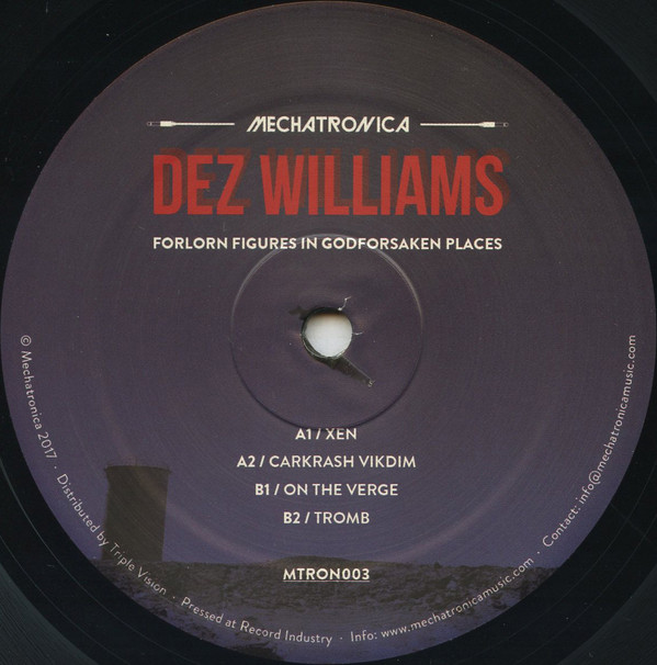 Dez Williams - Forlorn Figures In Godforsaken Places | Mechatronica (MTRON003) - 3 Dez Williams - Forlorn Figures In Godforsaken Places | Mechatronica (MTRON003) - 3