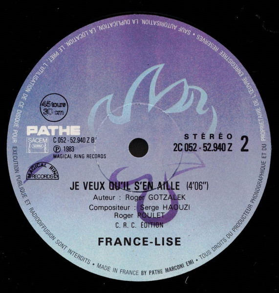 France-Lise Colletin - Danse Danse Danse | Pathé (2C 05252 940 Z) - 4 France-Lise Colletin - Danse Danse Danse | Pathé (2C 05252 940 Z) - 4