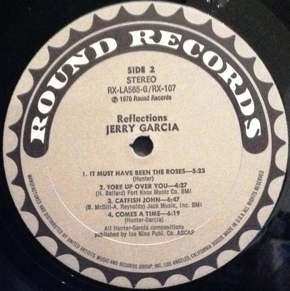 Jerry Garcia - Reflections | Round Records (RX-107) - 4 Jerry Garcia - Reflections | Round Records (RX-107) - 4
