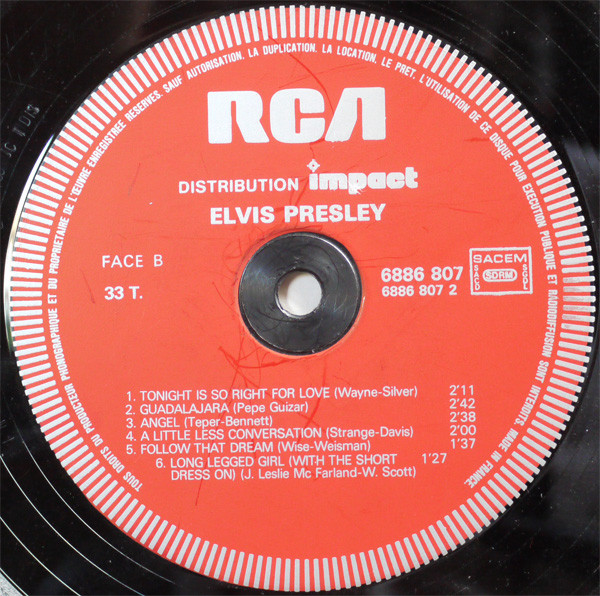 Elvis Presley - Elvis Presley | RCA (6886 807) - 3 Elvis Presley - Elvis Presley | RCA (6886 807) - 3