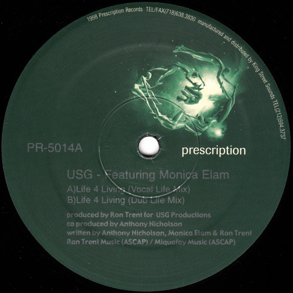 Urban Sound Gallery Featuring Monica Elam - Life 4 Living | Prescription (PR-5014) - main