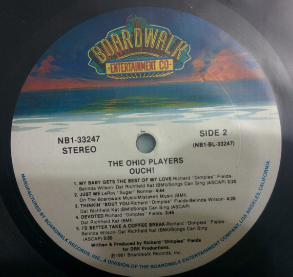 Ohio Players - Ouch! | The Boardwalk Entertainment Co (NB1-33247) - 4
