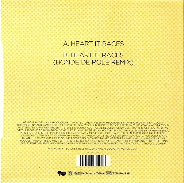 Architecture In Helsinki - Heart It Races | Tailem Bend (7TBD-003) - 2 Architecture In Helsinki - Heart It Races | Tailem Bend (7TBD-003) - 2