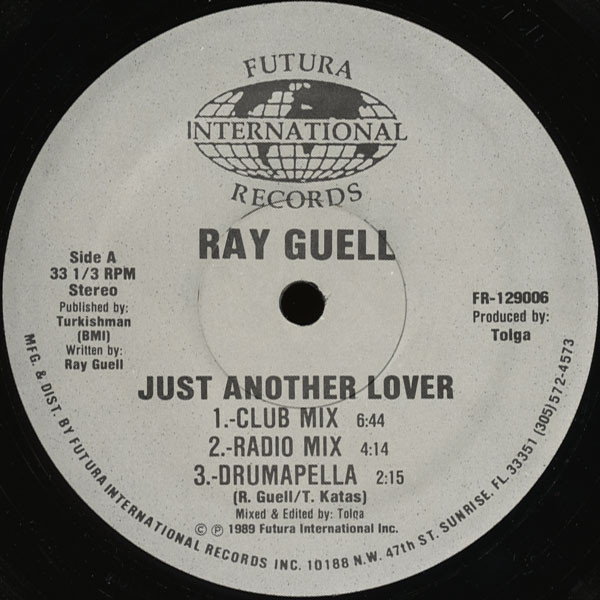 Ray Guell - Just Another Lover | Futura International Records (FR-129006) - main