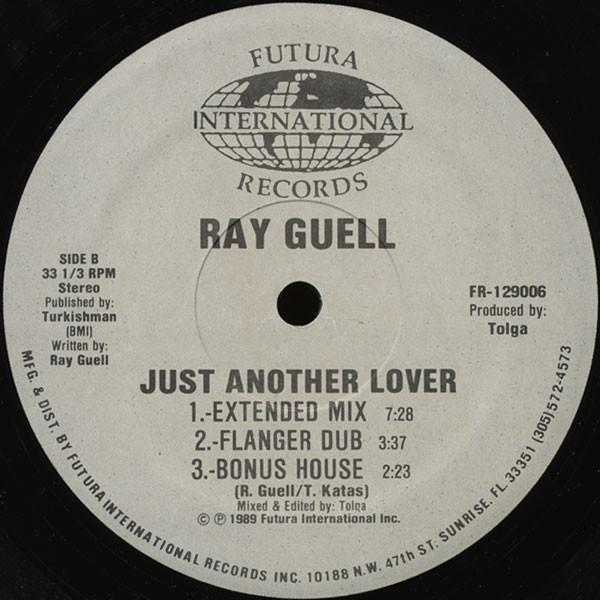 Ray Guell - Just Another Lover | Futura International Records (FR-129006) - 2
