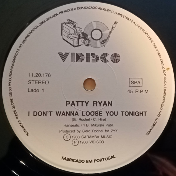 Patty Ryan - I Don't Wanna Loose You Tonight | Vidisco (10.20.176) - 3