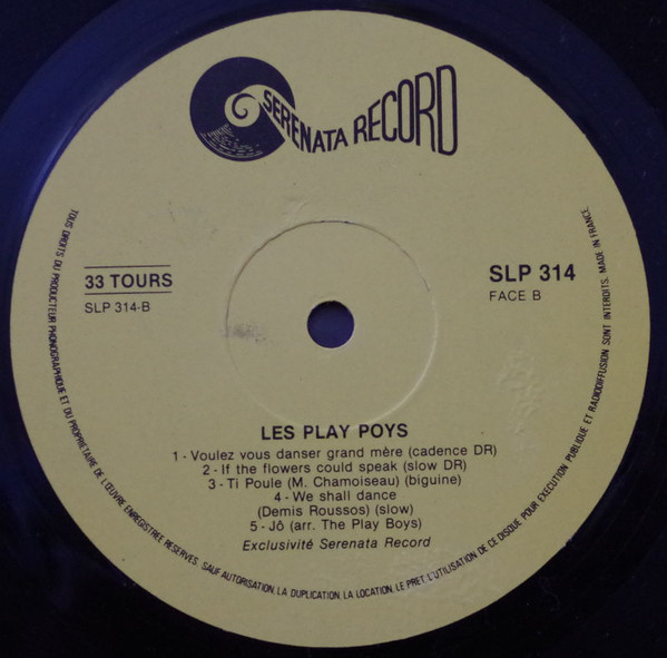 Kenny Lewis With Les Play Boys - Ti Macaque | Serenata Records (SLP 314) - 3 Kenny Lewis With Les Play Boys - Ti Macaque | Serenata Records (SLP 314) - 3