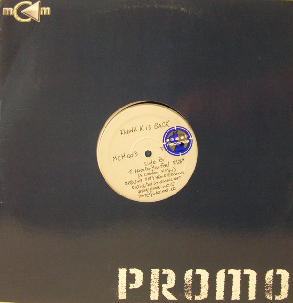 Frank K - Frank K Is Back | M.C.M. (MCM 003) - 2