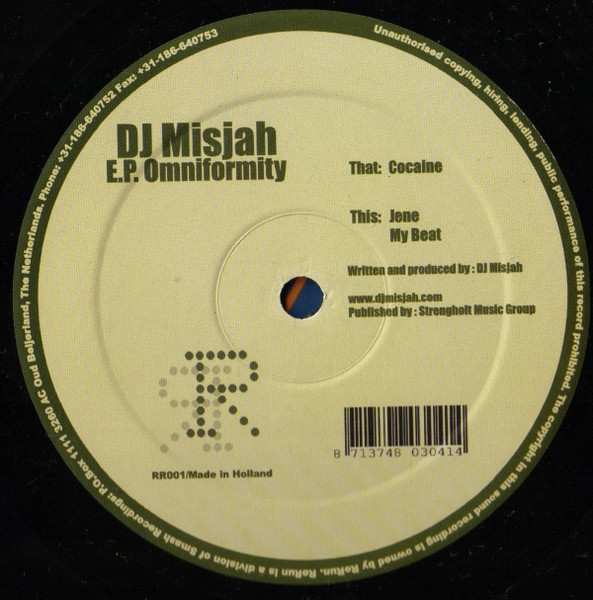 DJ Misjah - E.P. Omniformity | ReRun Records (RR001)