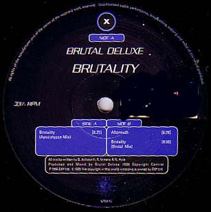 Brutal Deluxe - Brutality | X Records (XP005) - 2