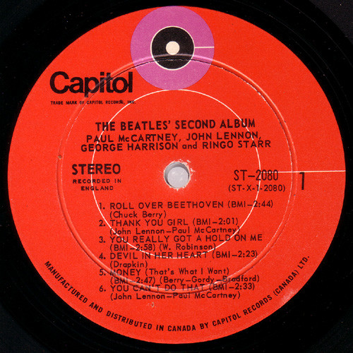 The Beatles - The Beatles' Second Album | Capitol Records (ST 2080) - 3