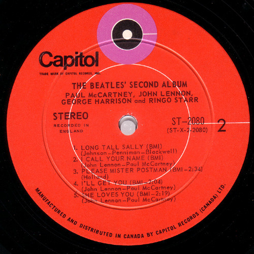 The Beatles - The Beatles' Second Album | Capitol Records (ST 2080) - 4