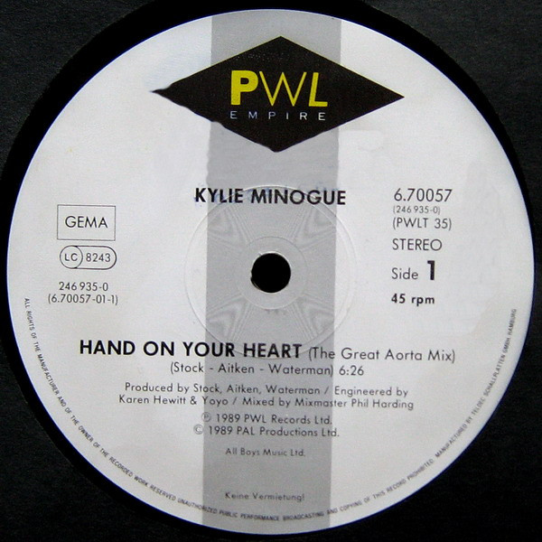 Hand On Your Heart