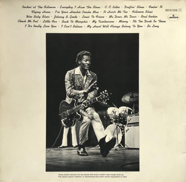 Chuck Berry With The Steve Miller Band - St. Louie To Frisco To Memphis | Mercury (6619 008) - 4