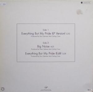 Cutting Crew - Everything But My Pride | Virgin (612612-213) - 3