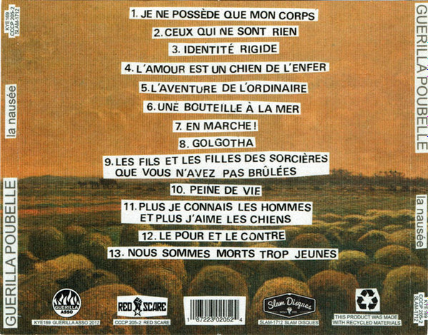 Guerilla Poubelle - La Nausée | Guerilla Asso (KYE 169) - 2