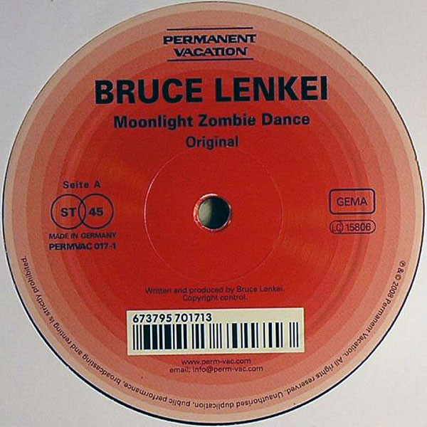 Bruce Lenkei - Moonlight Zombie Dance | Permanent Vacation (PERMVAC 017-1) - main Bruce Lenkei - Moonlight Zombie Dance | Permanent Vacation (PERMVAC 017-1) - main